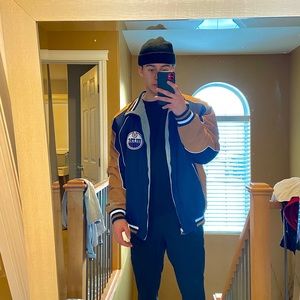 Oilers Varsity jacket